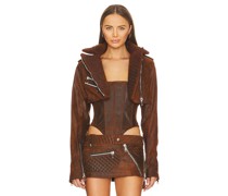 LaQuan Smith JACKE in Brown