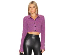 Apparis KURZER CARDIGAN MOLLY in Purple