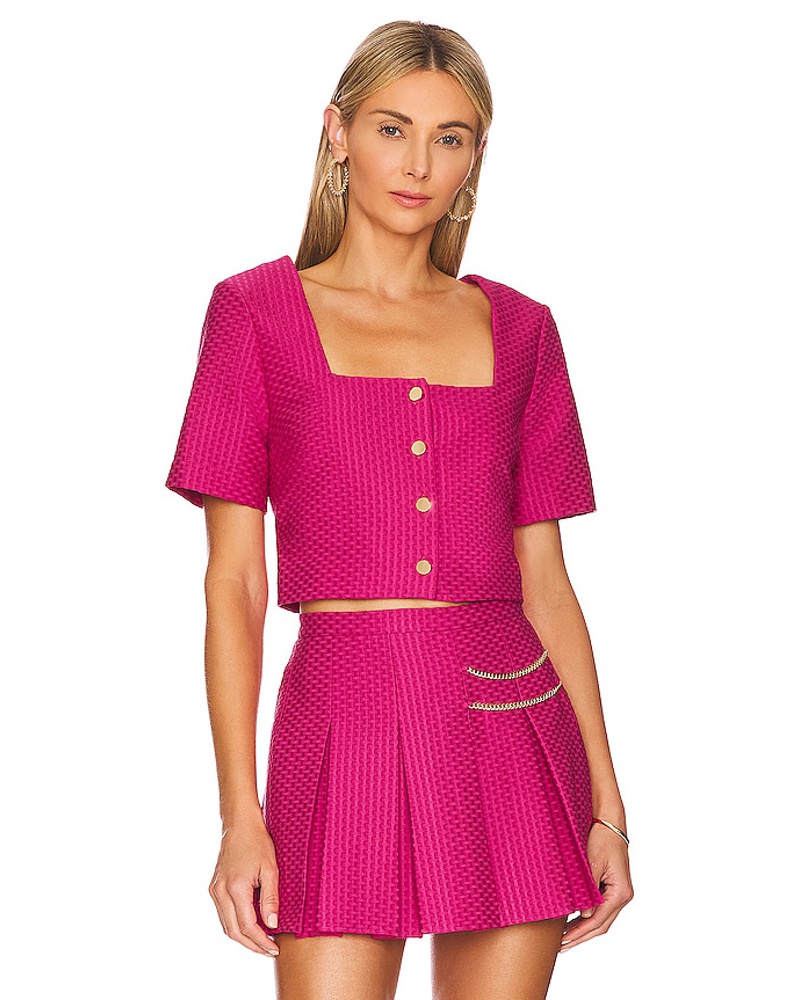 Amanda Uprichard Damen Amanda Uprichard OBERTEIL LENORA in Fuchsia