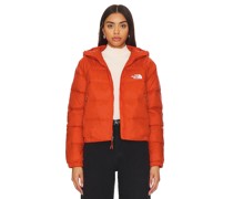 The North Face Hydrenalite Down Hoodie in Red