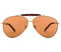 WeWoreWhat SONNENBRILLE THE CITY in Orange.