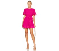 MILLY MINIKLEID LUMI PLEATED in Fuchsia