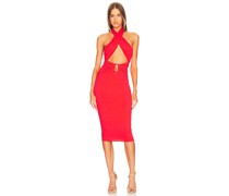 Michael Costello KLEID RAYLYNN in Red