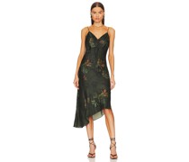 ALLSAINTS KLEID ALEXIA LILLY in Dark Green