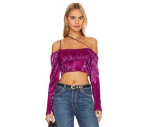House of Harlow 1960 OBERTEIL SYDELLE in Fuchsia