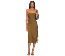 House of Harlow 1960 KLEID FRANCISCA in Olive