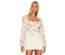 WeWoreWhat OBERTEIL RUCHED in Cream