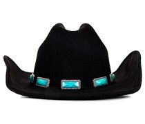 8 Other Reasons HUT TURQUOISE COWBOY in Black.
