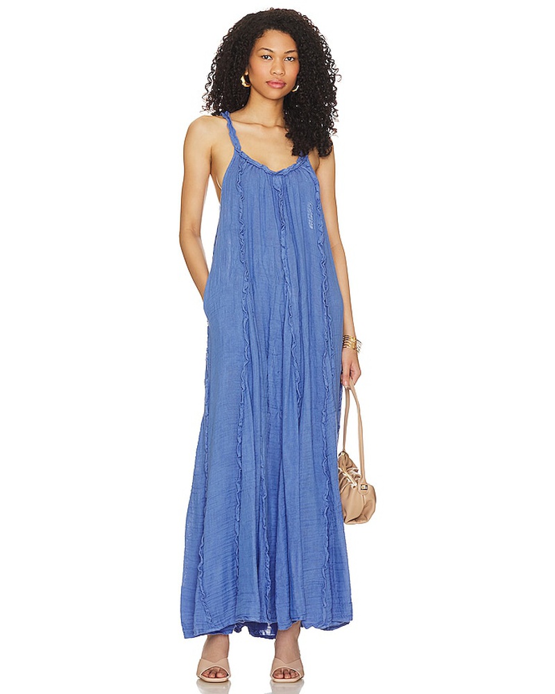 Free People Damen Free People KLEID MCKINLEY in Blue