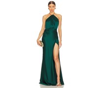 The Sei ASYMMETRISCHES KLEID MIT NACKENTRÄGER in Dark Green