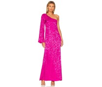 House of Harlow 1960 MAXIKLEID ULRICH in Fuchsia