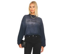 ANINE BING SWEATSHIRT JACI MYTH LOS ANGELES in Navy