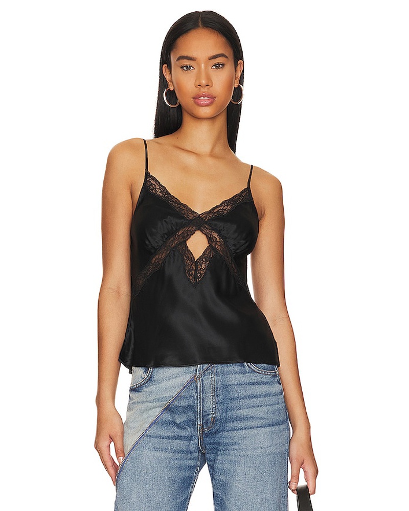 CAMI NYC Damen CAMI NYC OBERTEIL FLORENTINE in Black