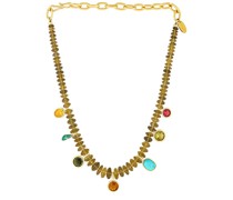Lizzie Fortunato HALSKETTE COLOR WHEEL COLLAR in Brown.