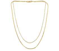 Jenny Bird HALSKETTE SURFSIDE in Metallic Gold.