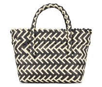 8 Other Reasons TOTE-BAG CRISS CROSS in Black,White.