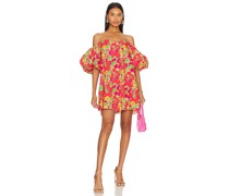 CAROLINE CONSTAS MINIKLEID PALMER in Red