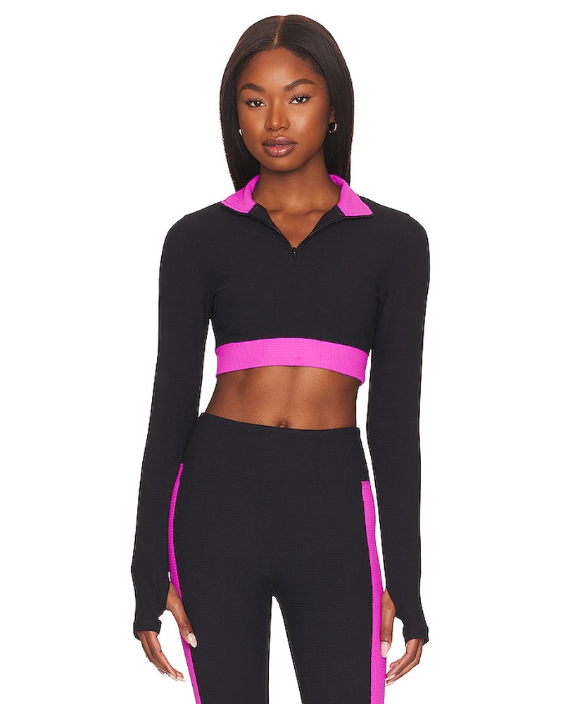 Year of Ours Damen YEAR OF OURS CROP-TOP EVA in Black