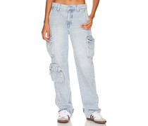 PISTOLA JEANS IM CARGO-STYLE BOBBIE in Denim-Light