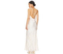 Camila Coelho KLEID SHIRLEY in Ivory