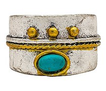 petit moments RING WILDER in Turquoise