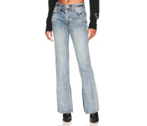 PISTOLA HOSE MIT AUSGESTELLTEM BEIN ALEXA in Blue