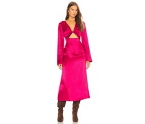 House of Harlow 1960 MIDI-KLEID MARTINI in Red
