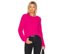 Velvet by Graham & Spencer STRICK FEATHER YARN in Fuchsia