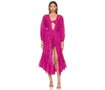 ROCOCO SAND KLEID MOSS in Fuchsia