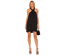 krisa MINIKLEID MIT NECKHOLDER in Black