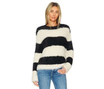 Velvet by Graham & Spencer STRICK FEATHER YARN in Black, White