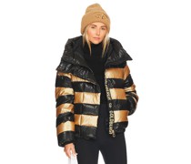 Goldbergh JACKE DAZZLE in Metallic Gold,Black