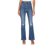 MOTHER JEANS THE TIPPY TOP CRUISER in Blue