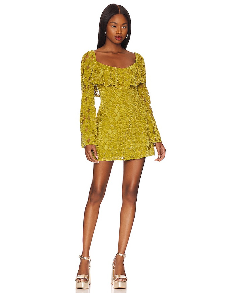 House of Harlow 1960 Damen House of Harlow 1960 MINIKLEID RESINA in Green