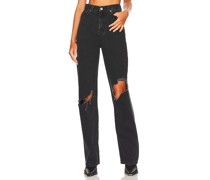 Dr. Denim GERADES BEIN ECHO in Black