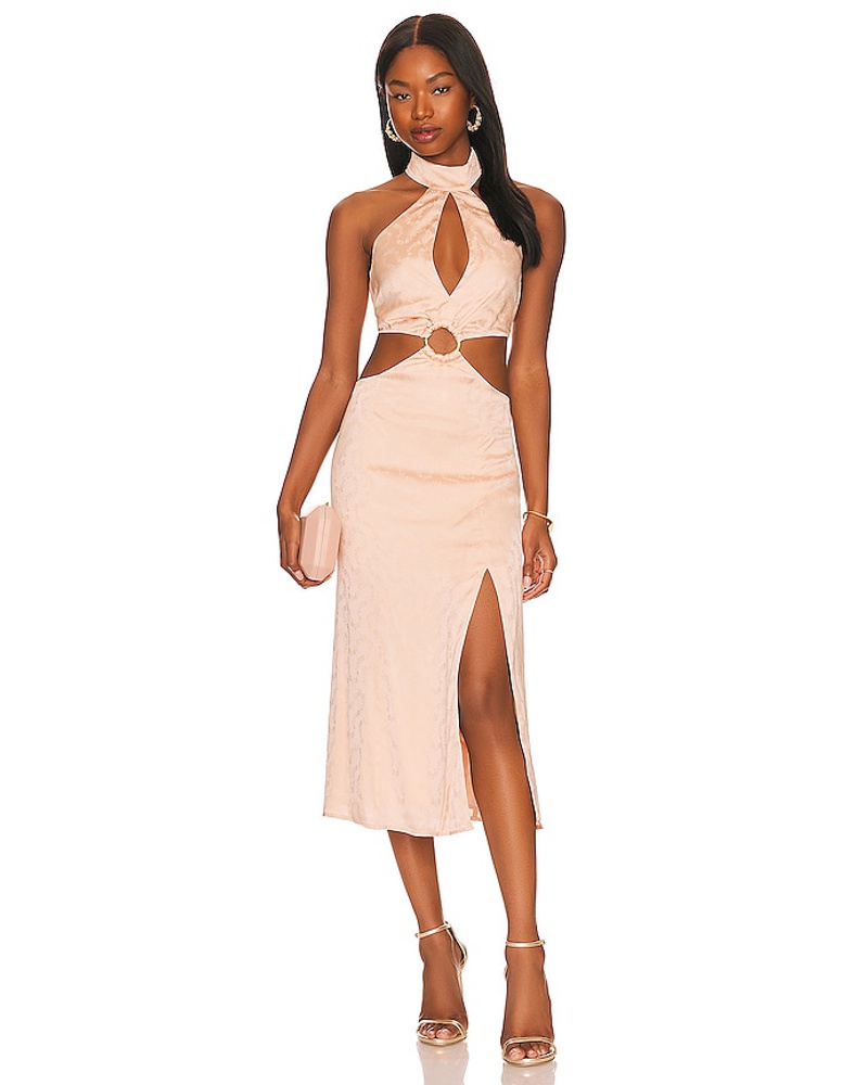 MAJORELLE Damen MAJORELLE MIDI-KLEID GIANNINA in Blush