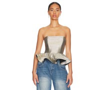 Ronny Kobo OBERTEIL NELLIE in Metallic Silver