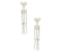 Casa Clara STATEMENT-OHRRINGE SUSANA in Ivory.