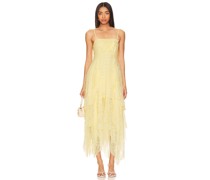 Free People MAXI SHEER BLISS in Yellow
