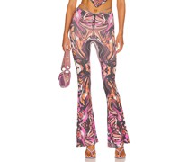 h:ours HOSE DETRIA in Purple
