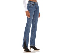 GRLFRND BOOTCUT-JEANS HAILEY in Blue