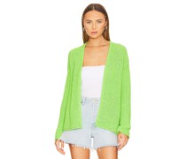 Velvet by Graham & Spencer CARDIGAN TERRAH in Green