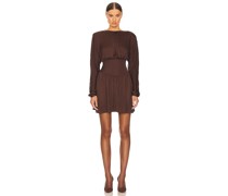 Helsa KLEID JERSEY MINI in Brown