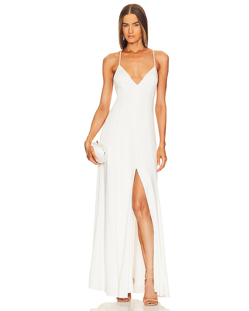 Lovers + Friends Damen Lovers and Friends KLEID BERMUDA in White