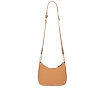 Stoney Clover Lane UMHÄNGETASCHE CURVED CROSSBODY in Tan.