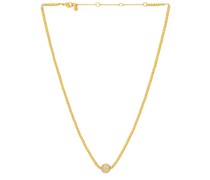 BaubleBar HALSKETTE JENNA in Metallic Gold.