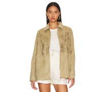 WeWoreWhat JACKE FINGE in Tan
