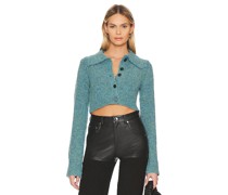 Apparis KURZER CARDIGAN MOLLY in Teal