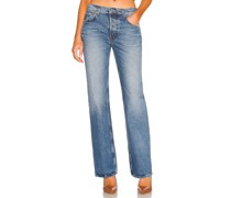 GRLFRND BOOTCUT-JEANS COURTNEY in Blue