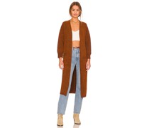 Line & Dot DUSTER LEVI in Brown